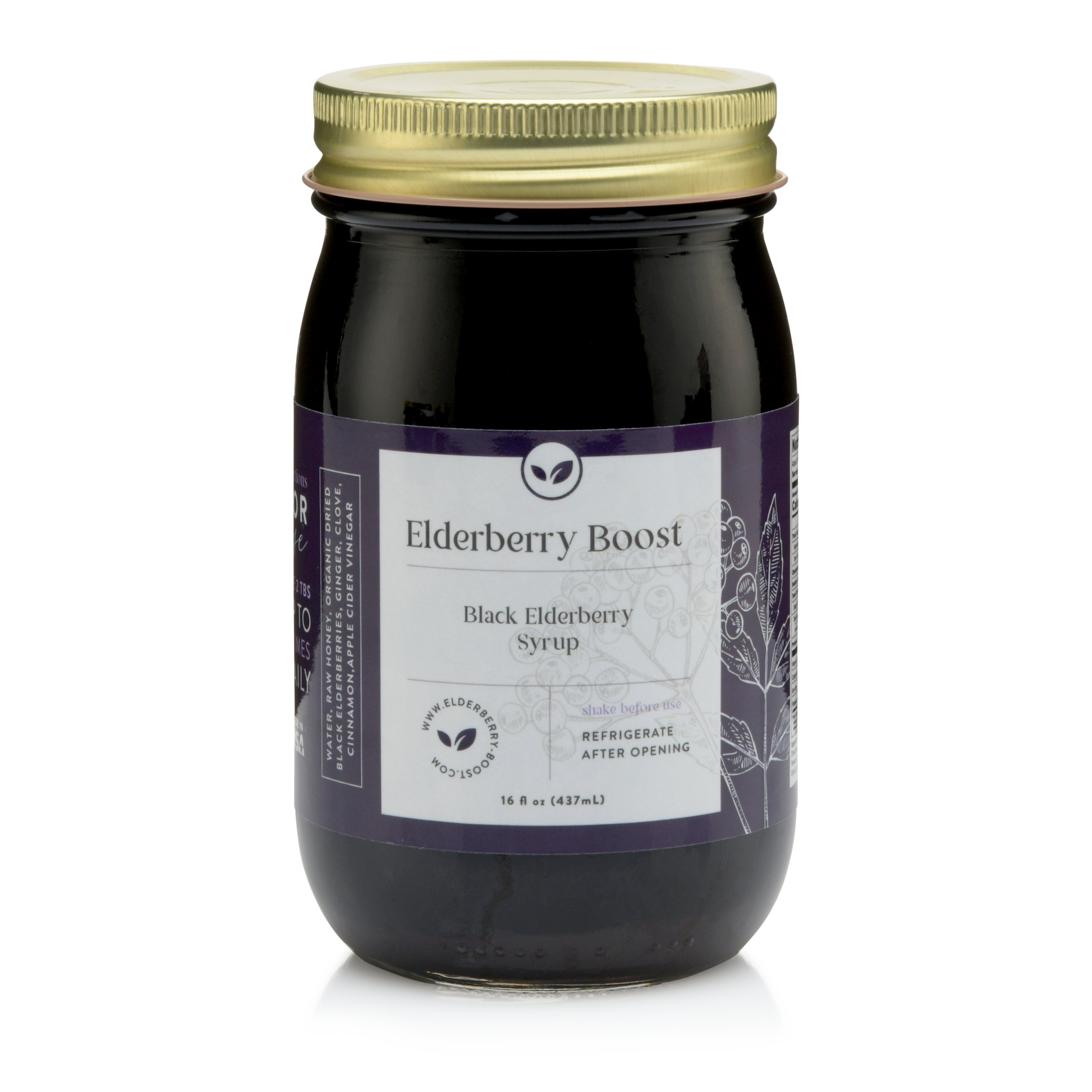 All Natural Elderberry Boost (16 oz)