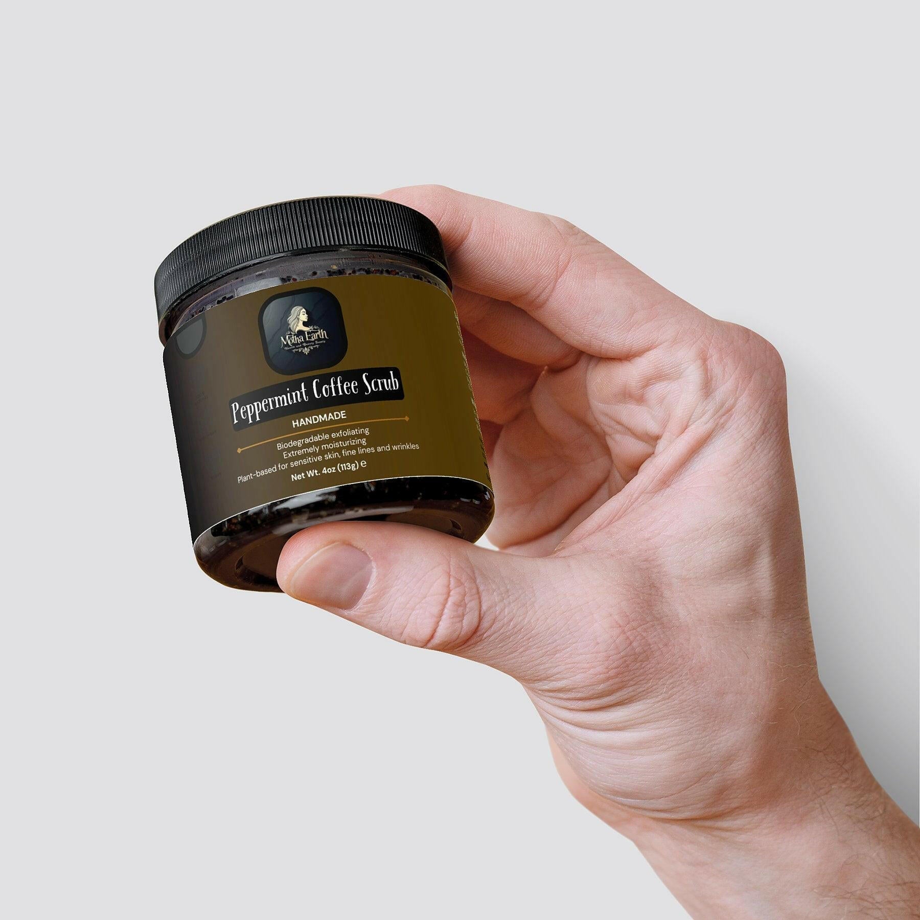 Motha Earth Peppermint Coffee Scrub