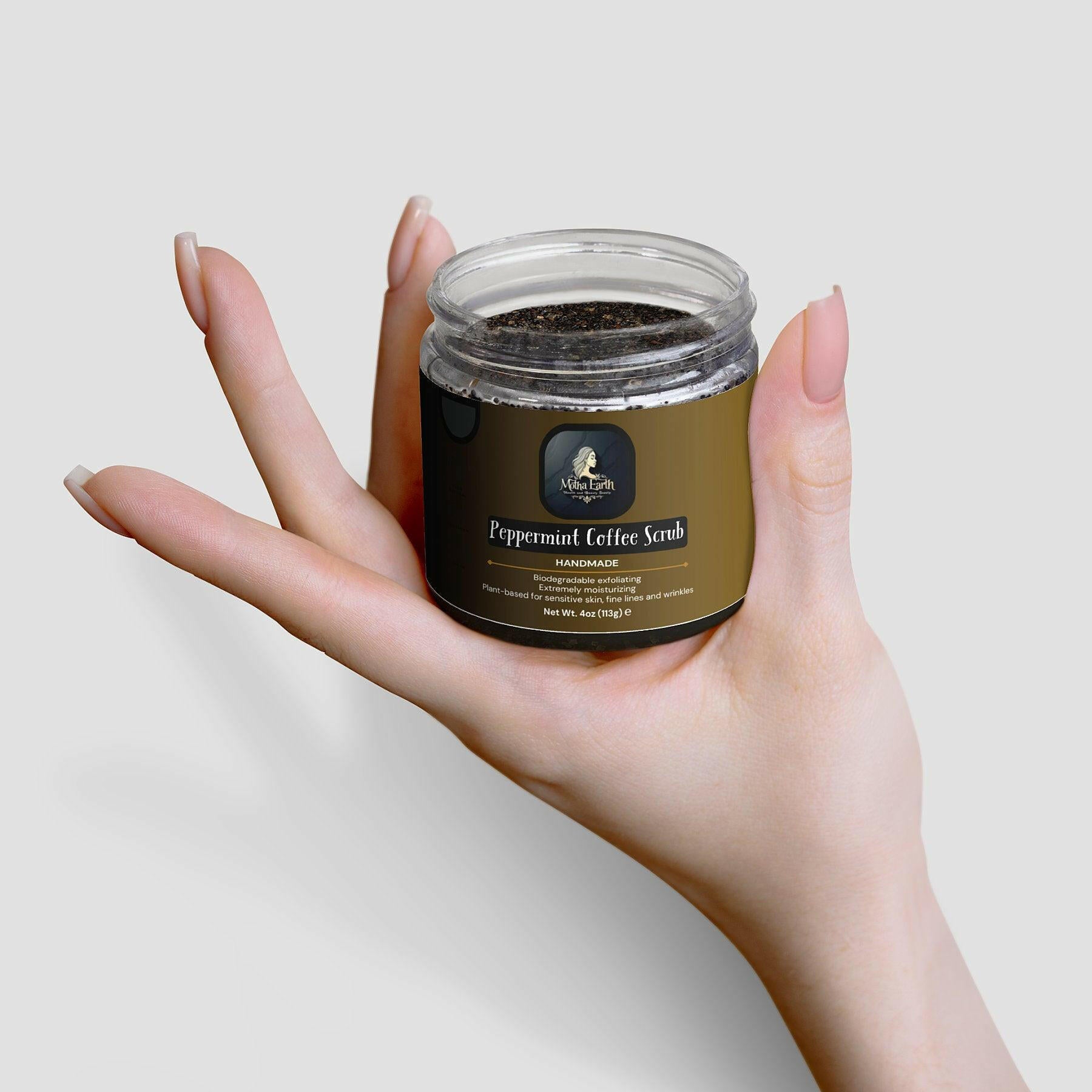 Motha Earth Peppermint Coffee Scrub