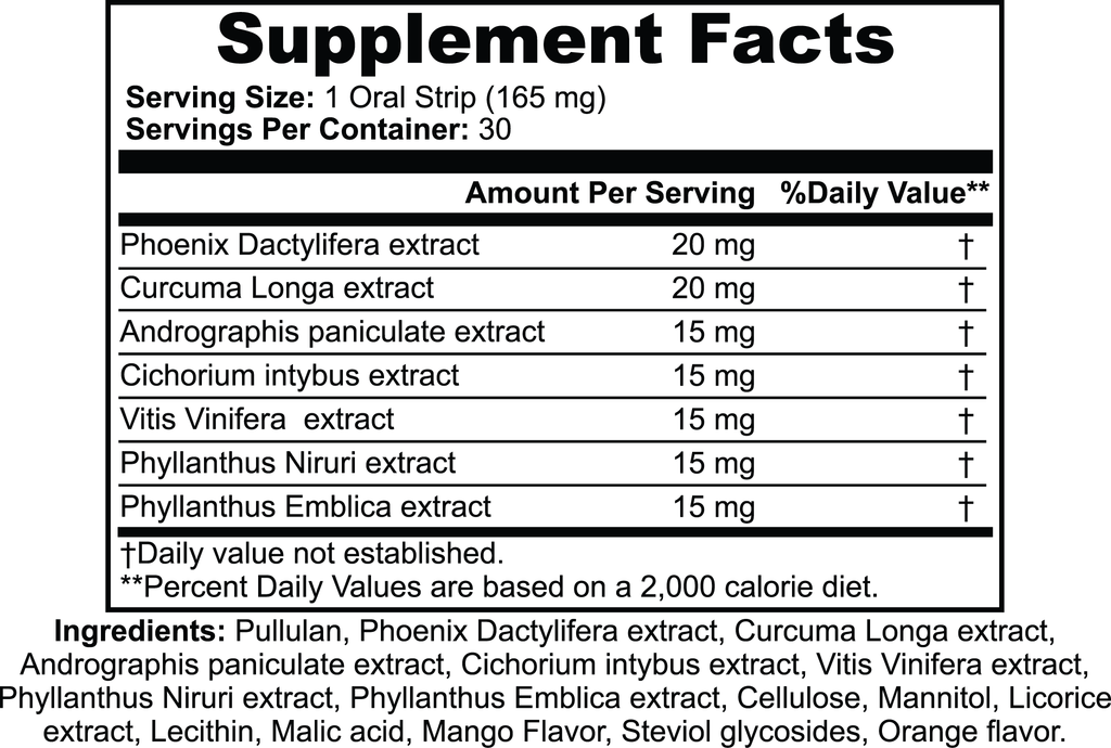 Motha Earth Hangover Relief Strips