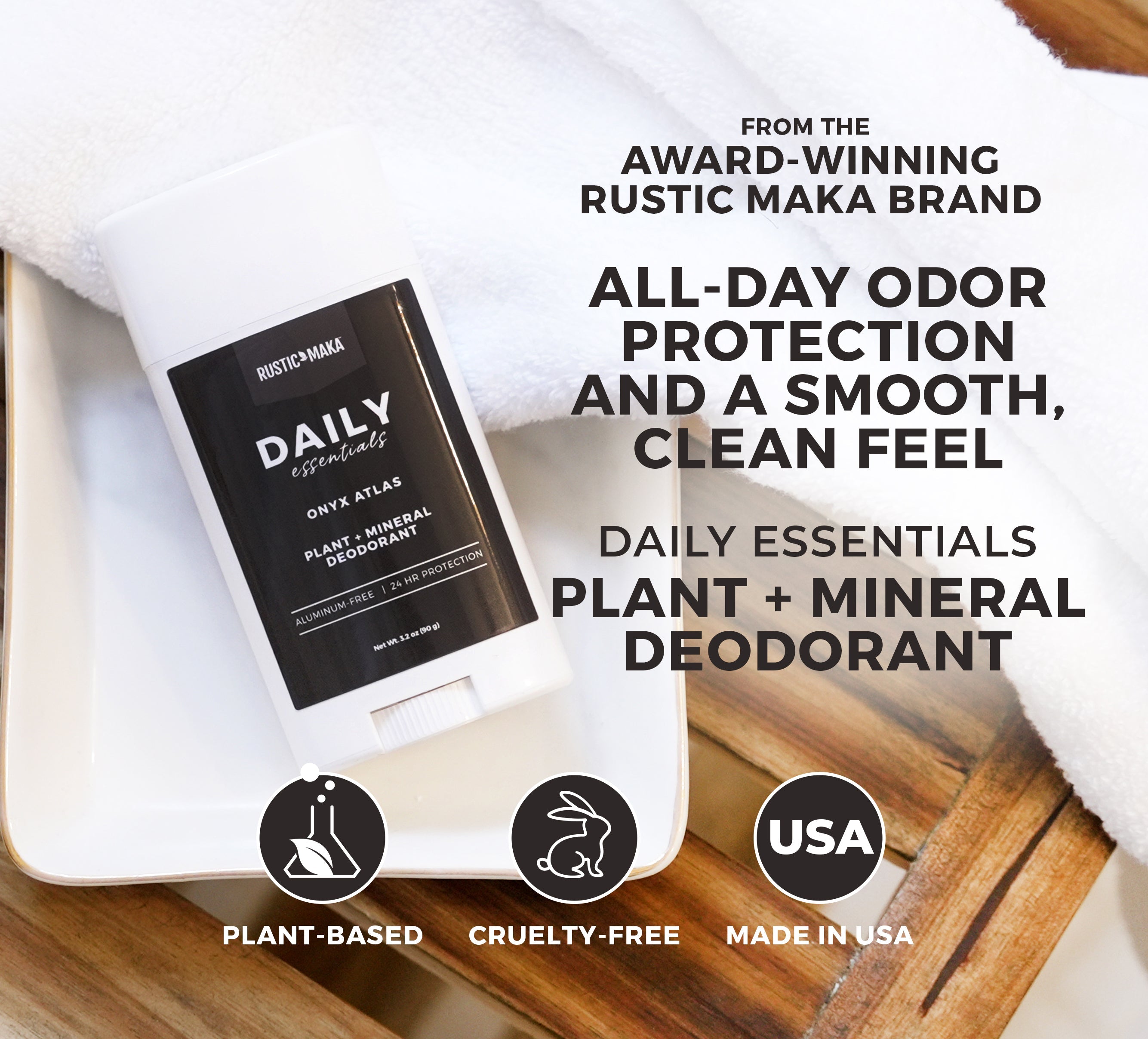 ONYX ATLAS Plant + Mineral Deodorant