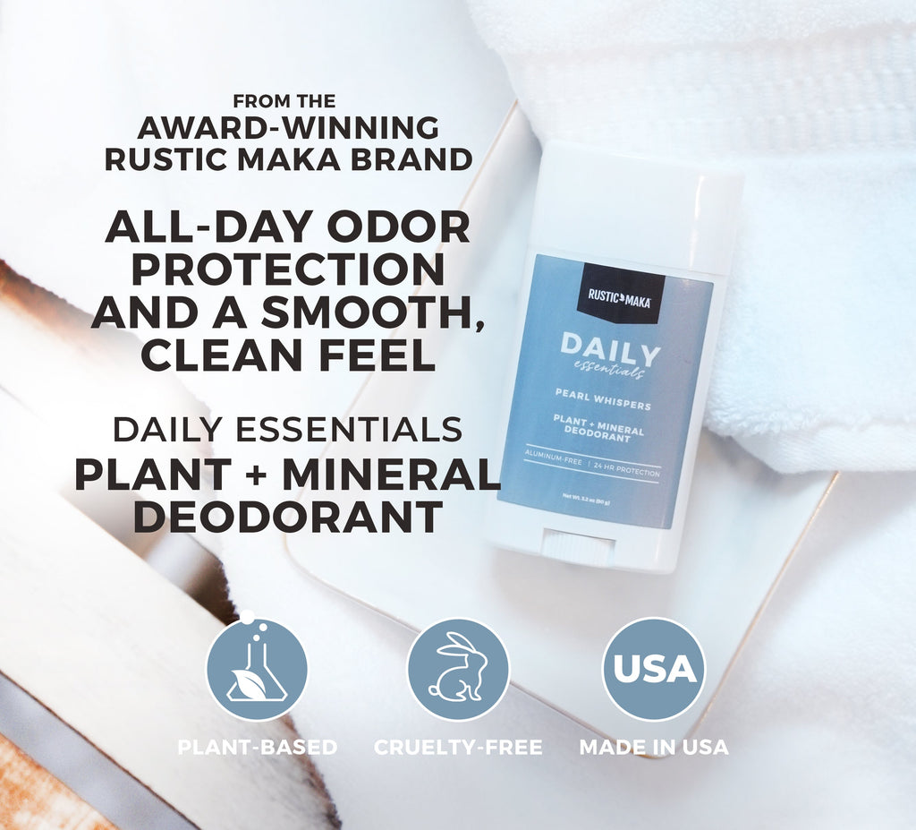 PEARL WHISPERS Plant + Mineral Deodorant