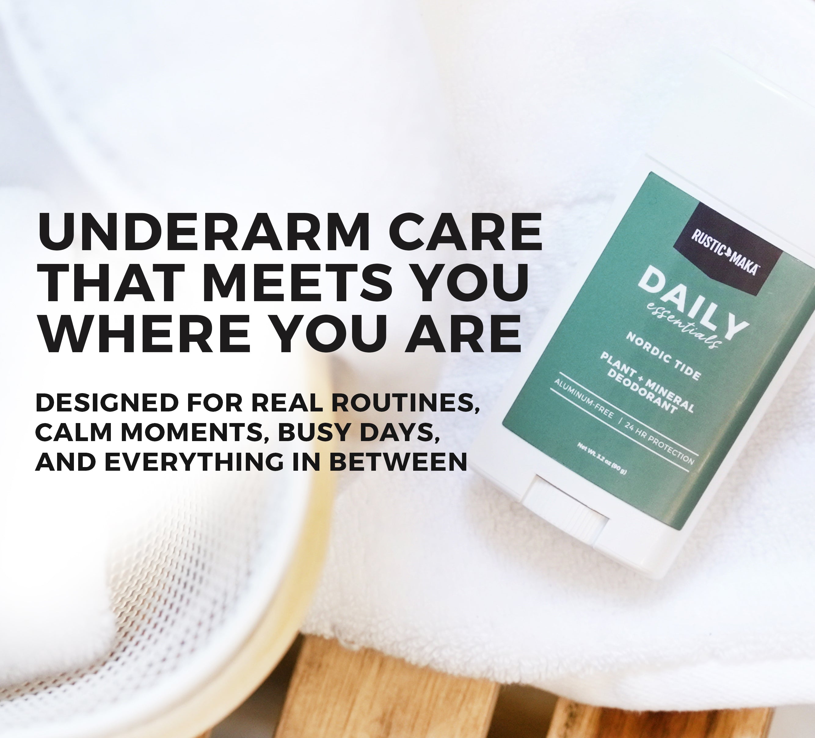 NORDIC TIDE Plant + Mineral Deodorant