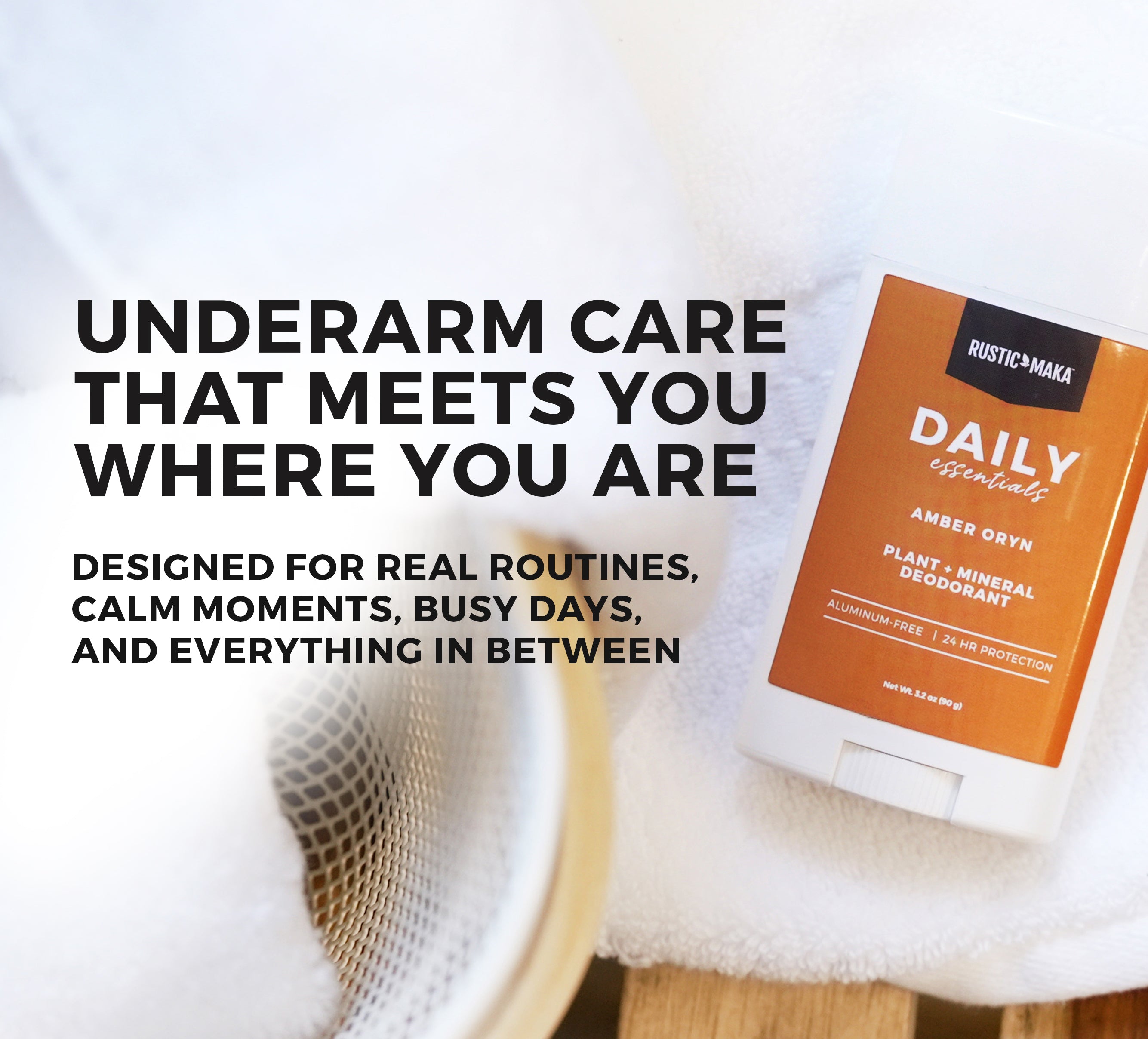 AMBER ORYN Plant + Mineral Deodorant