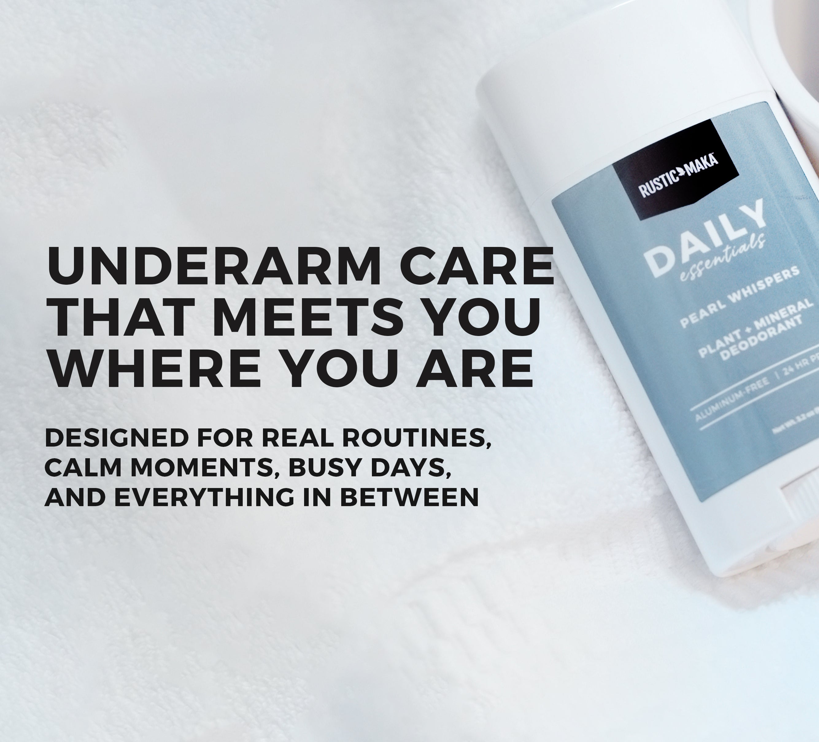 PEARL WHISPERS Plant + Mineral Deodorant