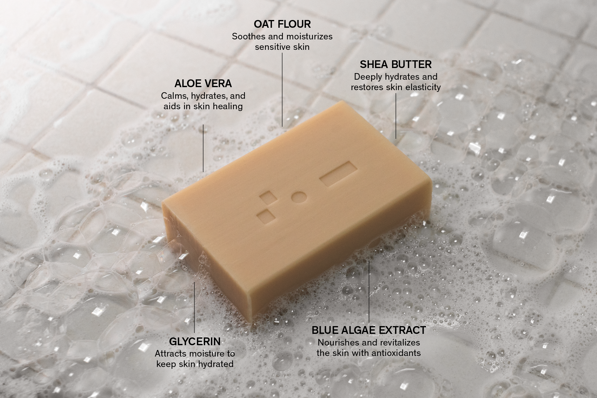 CITRON AND SEA SALT - HAIR & BODY CLEANSING BAR