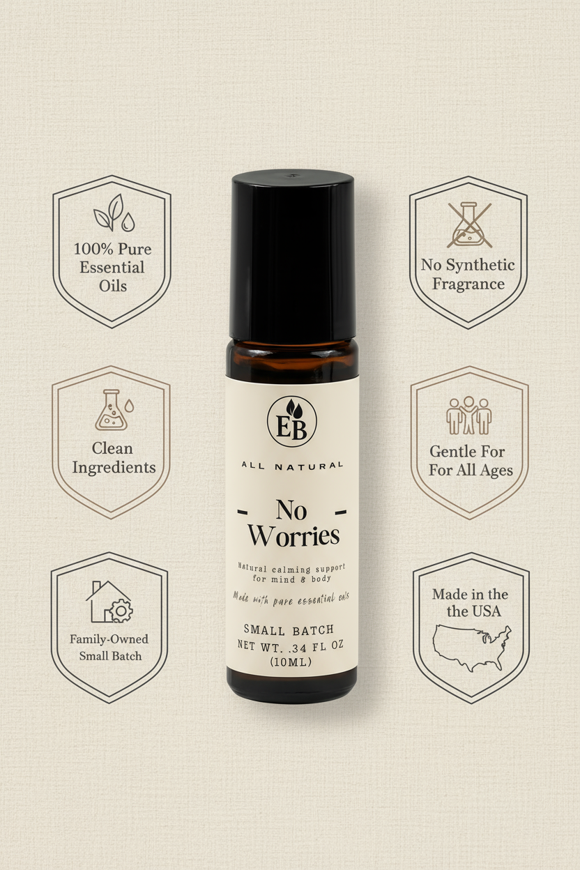 NEW! - No Worries - Calming Essential Oil Roll-On
