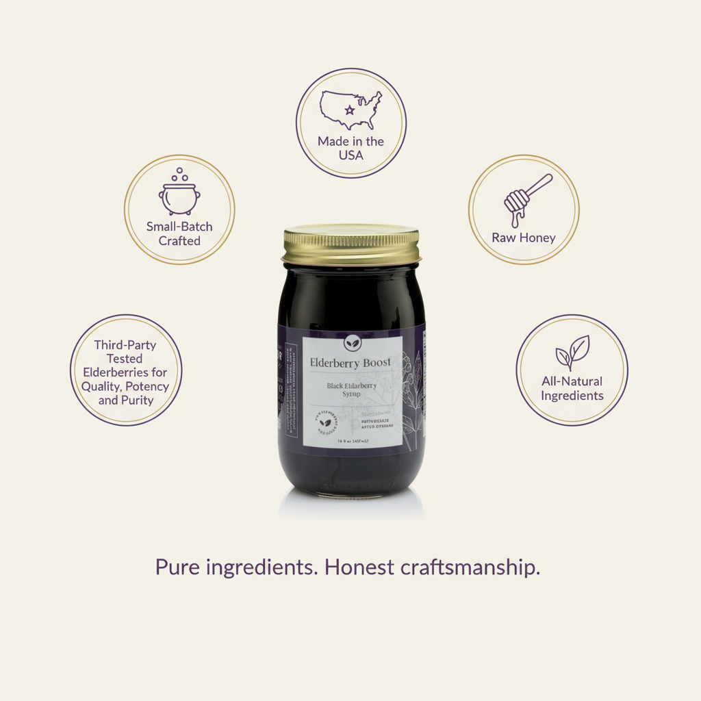 All Natural Elderberry Boost (16 oz)