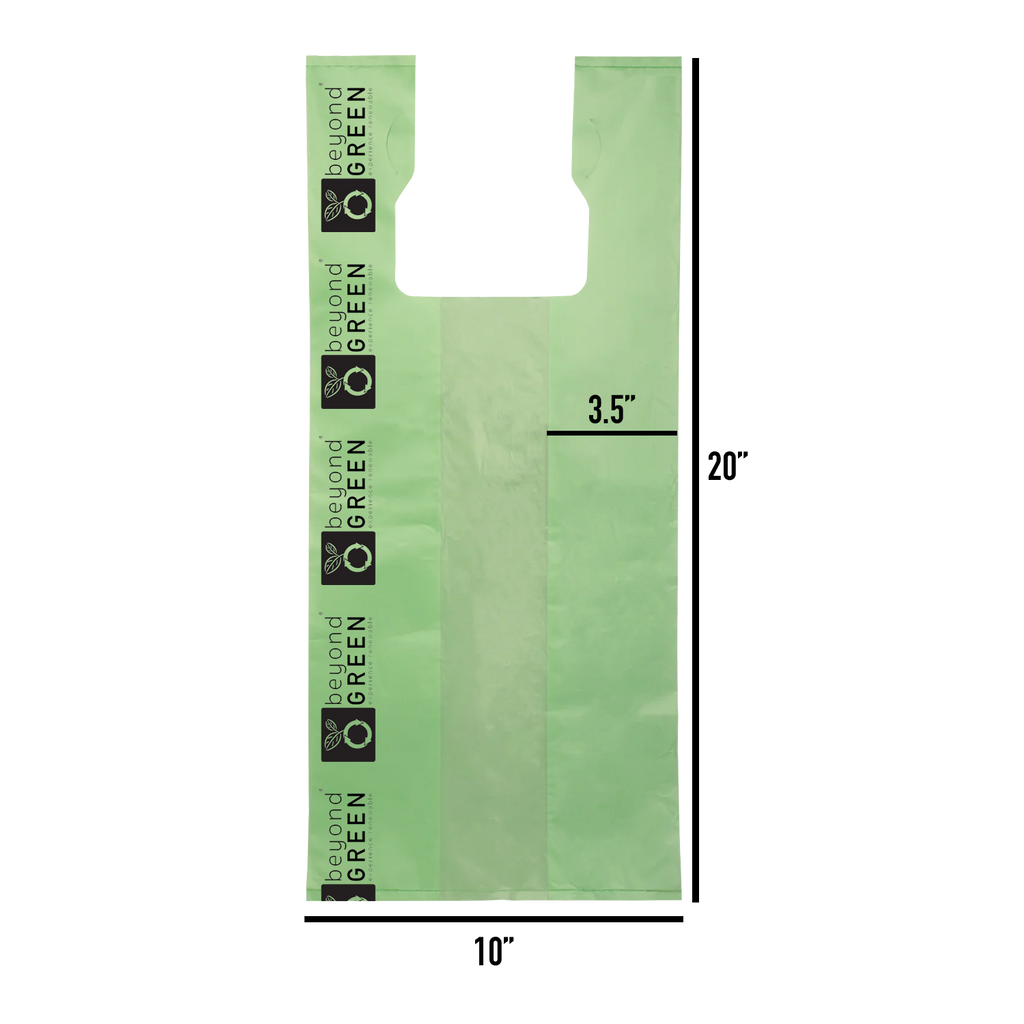 beyondGREEN Large Multi-Purpose Shopper Bags – Made in USA, Tear-Resistant & Leak-Resistant