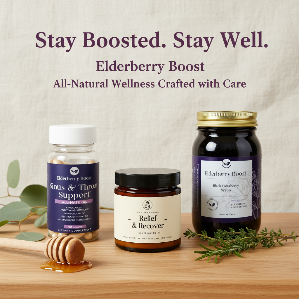 All Natural Elderberry Boost (16 oz)