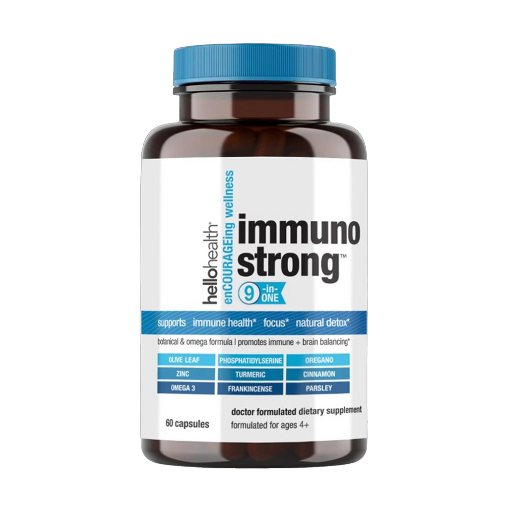 9-in-1 Immune Support Natural & Detox capsules