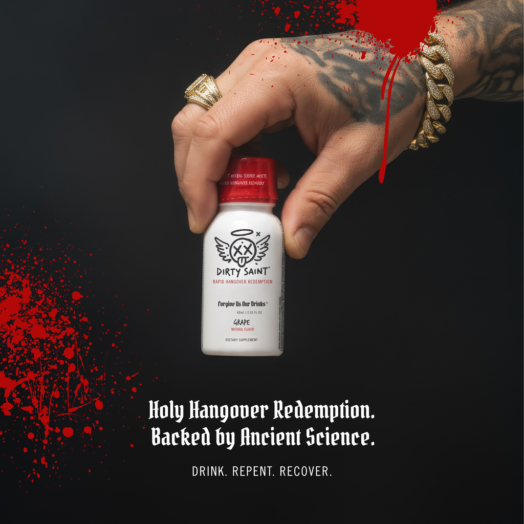 Rapid Hangover Recovery Shot - Natural Grape Flavor | Made in USA