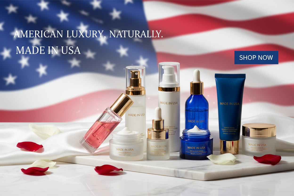 Made in USA Health and Beauty Hero Banner