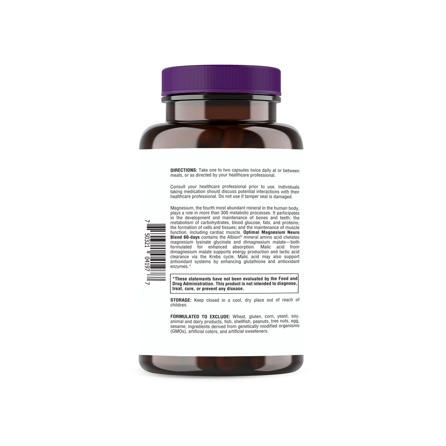 Optimal Magnesium Neuro Blend 60-days