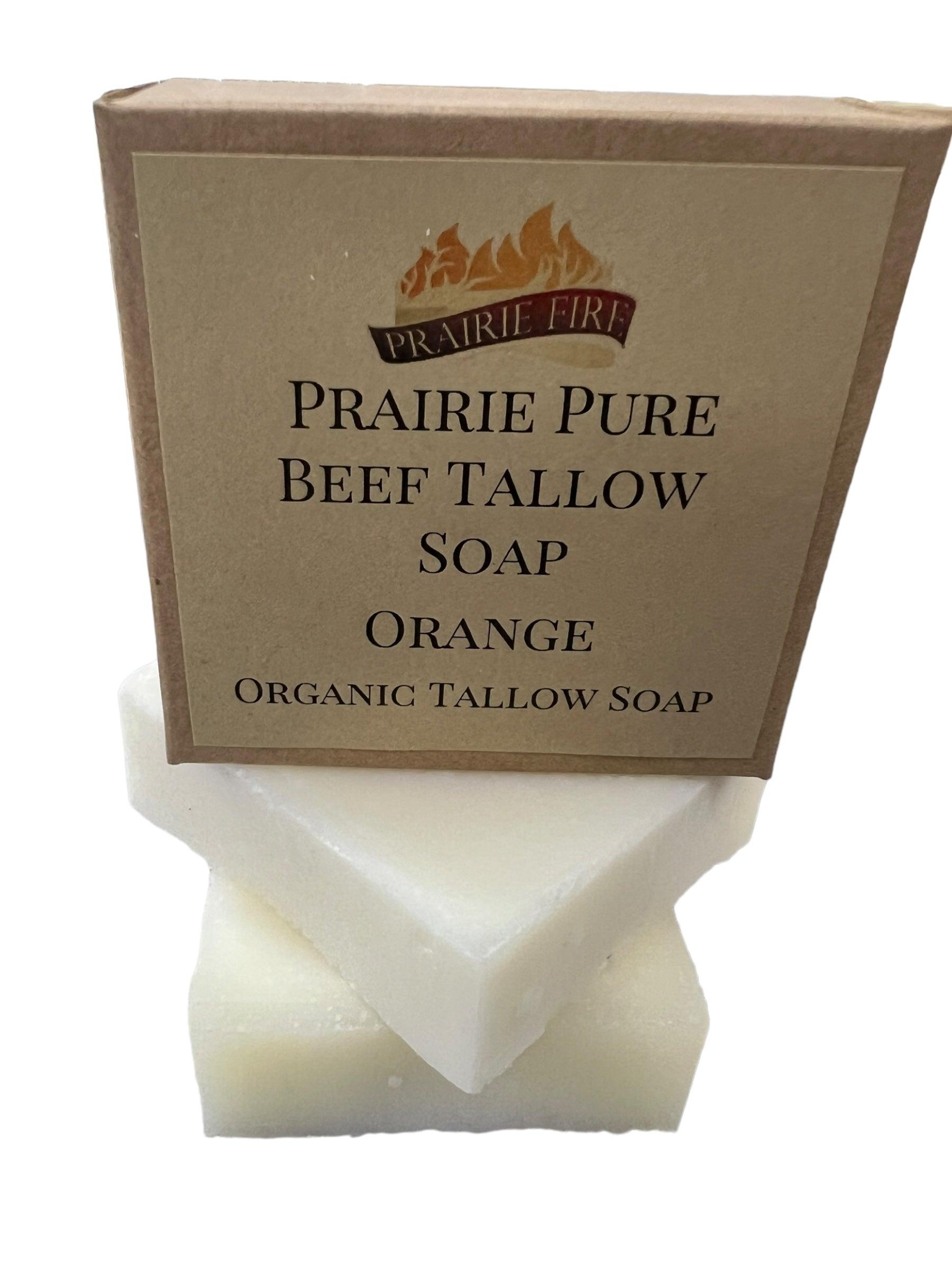 Grass Fed Beef Tallow Soap Bar (3 Pack) – Fragrance Free, Natural & Organic – Moisturizes & Soothes Face, Body & Hair – Handcrafted, Ideal for Sensitive & Dry Skin